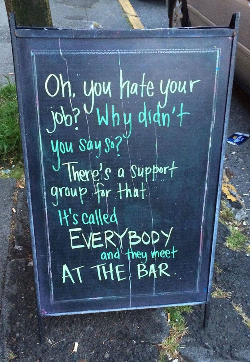 Clever Yet Funny Bar Signs That Will Entice You To Step In And Grab A Drink TWBLOWMYMIND