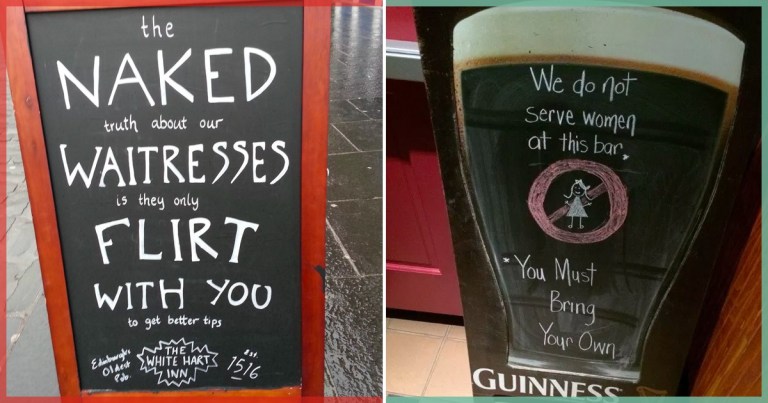 Clever Yet Funny Bar Signs That Will Entice You To Step In And Grab A Drink TWBLOWMYMIND