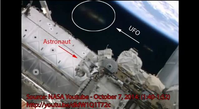 What Nasa Accidentally Caught On Film Outside Of The Space Station Is 