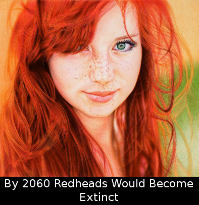 Did You Know That By 2060 Redheads Would Become Twblowmymind