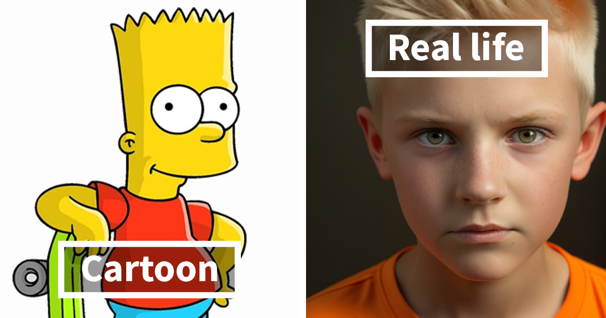 10 Ai Generated Photos Of Human Like Simpsons Characters Twblowmymind